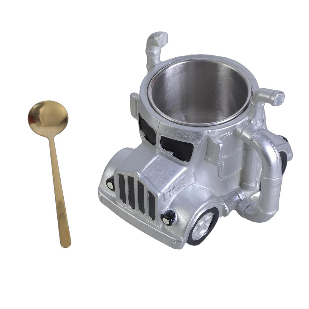 Handgefertigter LKW-Kaffeebecher Trinkbecher Einzigartige LKW-förmige Kaffeetasse für Kaffee- und LKW-Liebhaber Einfach zu benutzen