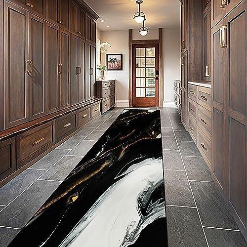 Luxurious Marble Colorful Gold Color Mat Bathroom Bedroom Door Rug Kitchen Balcony Living Room Entrance Carpet Home Decoration