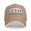 Christ Jesus Is The Way  The Truth The Life Blessed  Baseball Cap Vintage  Sandwich Hats Unisex Adjustable Dad Hat Outdoor