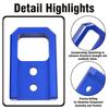 2pc Heavy Duty Aluminum Tow Hooks with Easy Installation Rusts Resistant Tow Support Suitable for 2024 2026 Vehicle