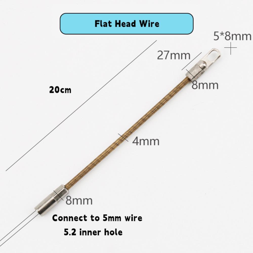 Kohlenstoffstahl Automatischer Fadenführer Anschluss für 5mm Draht Schneller Kabelzieher Hilfswerkzeuge