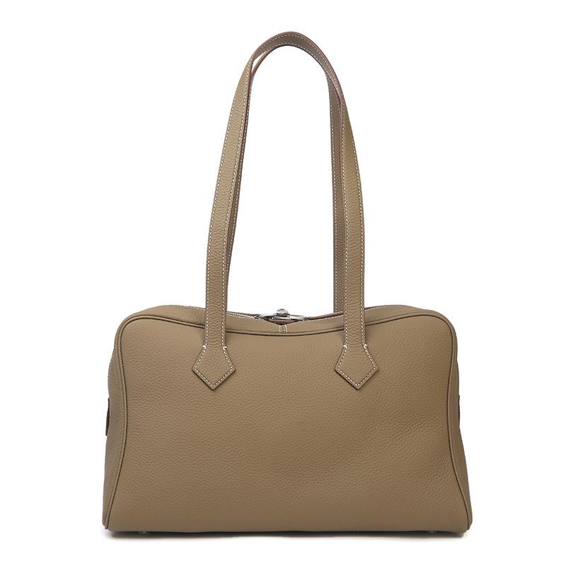 High-end Luxury Leather Bag - Boston Tote Bag - Shoulder Bag for Women