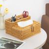 Eco-Friendly Tissue Organizer Modern Design Desktop Tissue Box Tissue Box Storage  Home Decoration