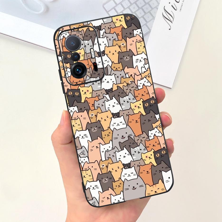 Für Xiaomi Mi 11T Pro Hülle Niedliche Astronauten Cartoon Hülle Weiche Silikon Handyhüllen Für Xiaomi 11T Mi11T Pro 11TPro Fundas Stoßfänger
