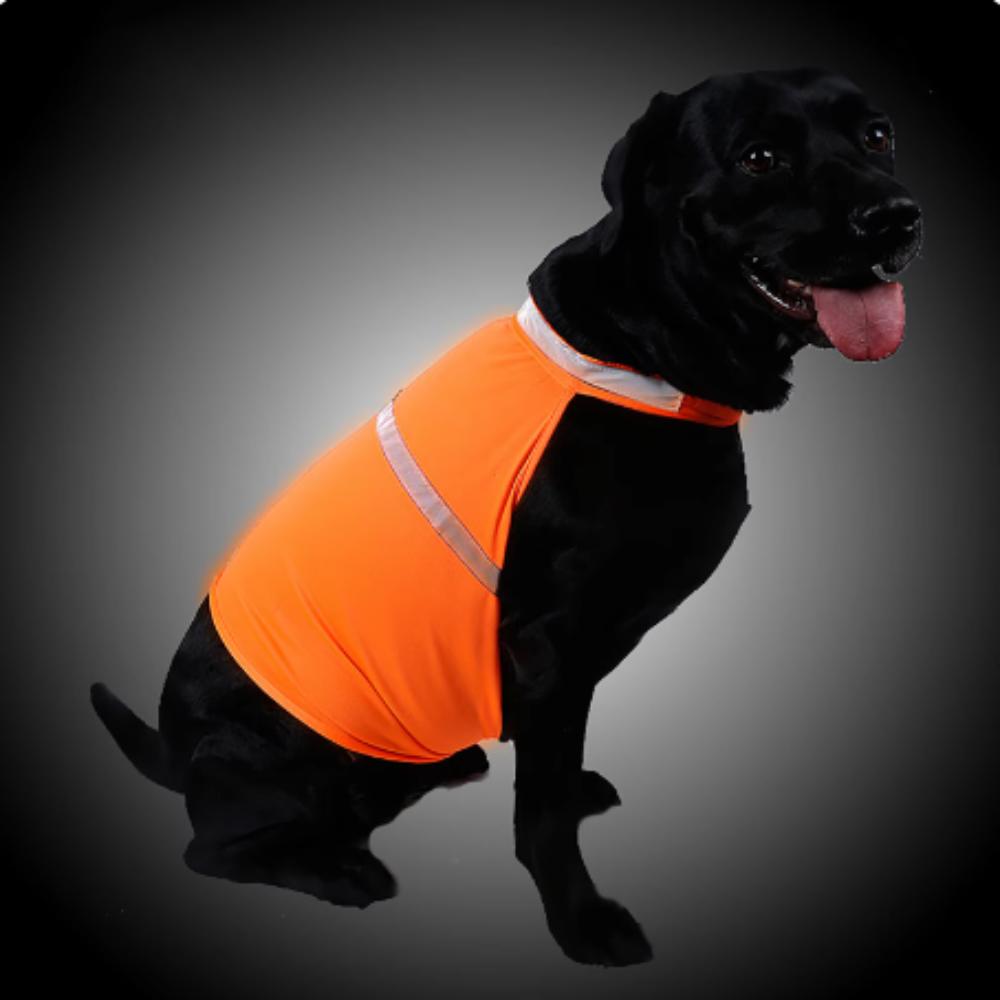 Adjustable Dog Safety Vest Reflective Pet Fluorescent Clothes Puppy Visibility Jacket  Running