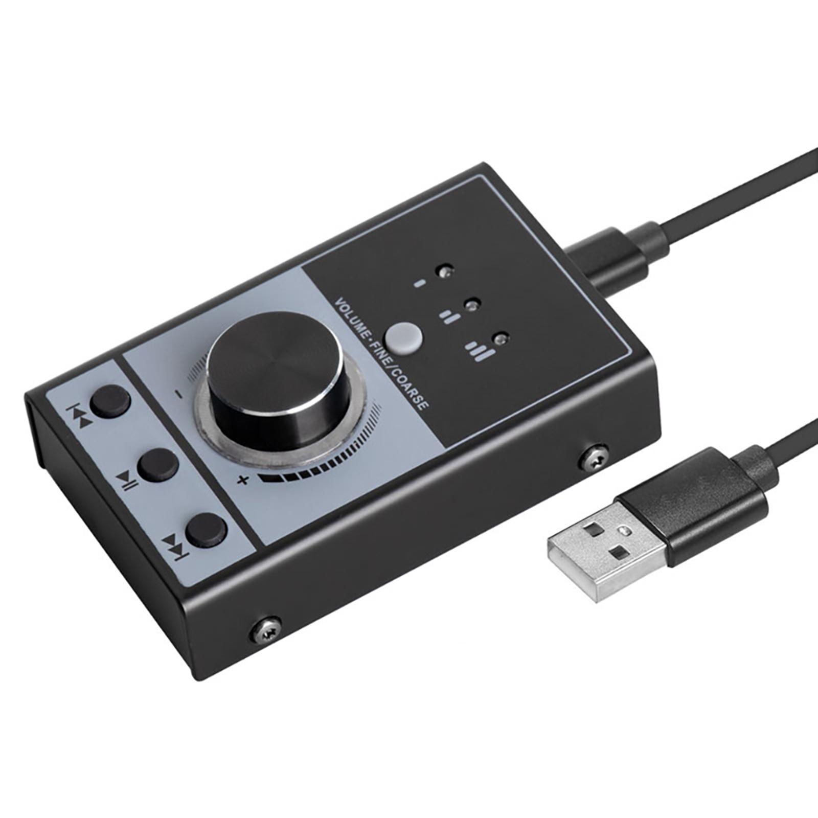 USB-контроллер громкости для компьютера, отключение звука в один клик, внешний регулятор громкости для динамиков ПК, ручка регулировки звука для телефона, ПК