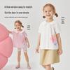Classic Teddy Girls' Short Sleeve Babydoll Blouse