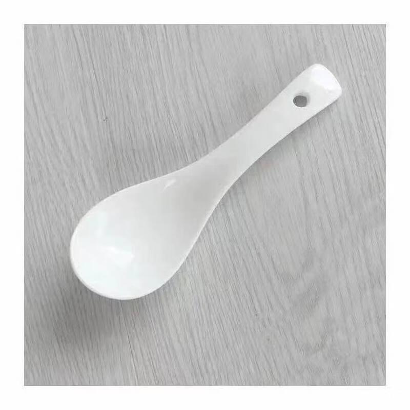 Yingtang Ceramic Long-Handle Soup Spoon Set
