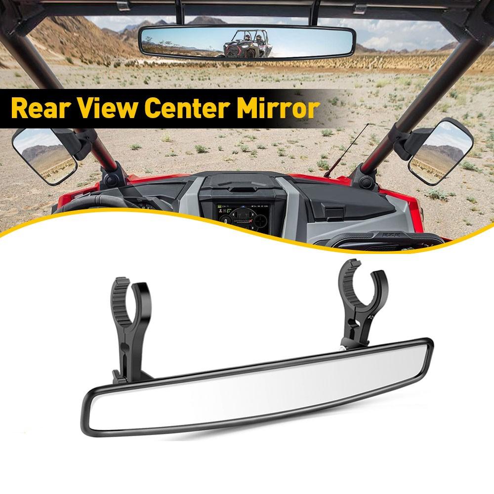 

1.75 / 2 UTV Rear View Center Mirror For Polaris RZR PRO XP 4 Honda Talon 1000