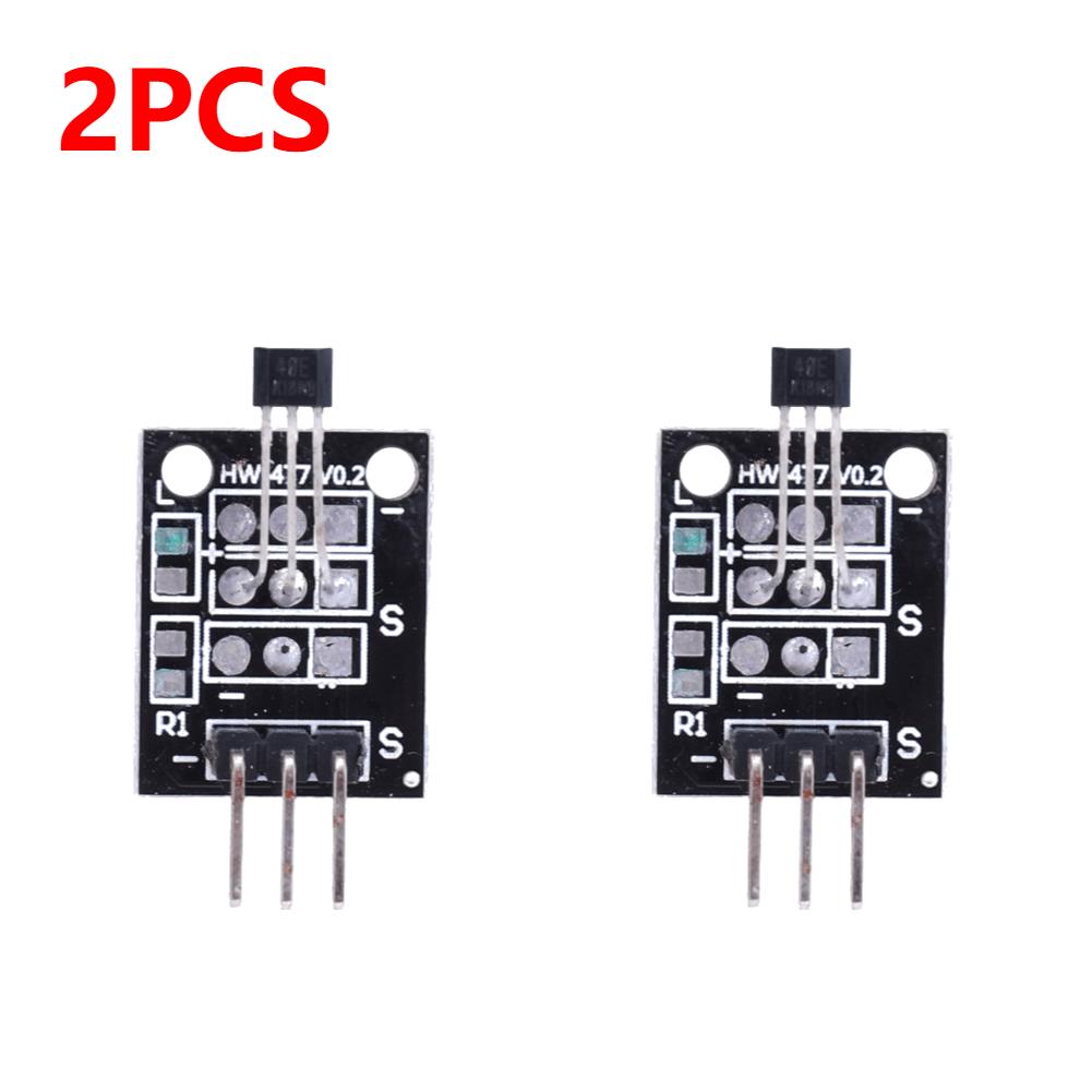1-10PCS KY-003 A3144 Standard Hall Magnetic Sensor Module Work with Arduino Board Hall Effect Magnetic Sensor Module for Arduino