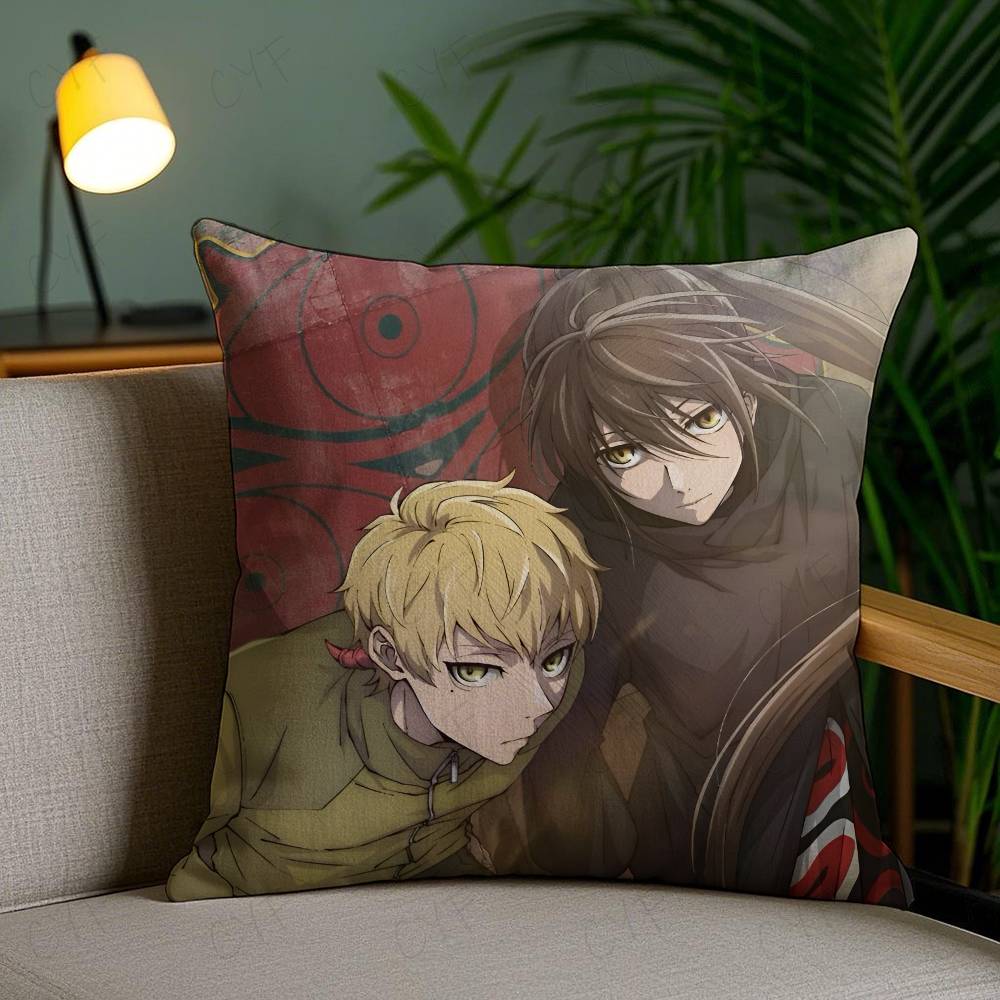 Korea Cartoon T-Tower of God Kissenbezug Kundenspezifisch bedrucktes gebürstetes Fleece-Kissen, Babyhaut-Haptik, Umweltfreundlicher Farbsublimations-Cus