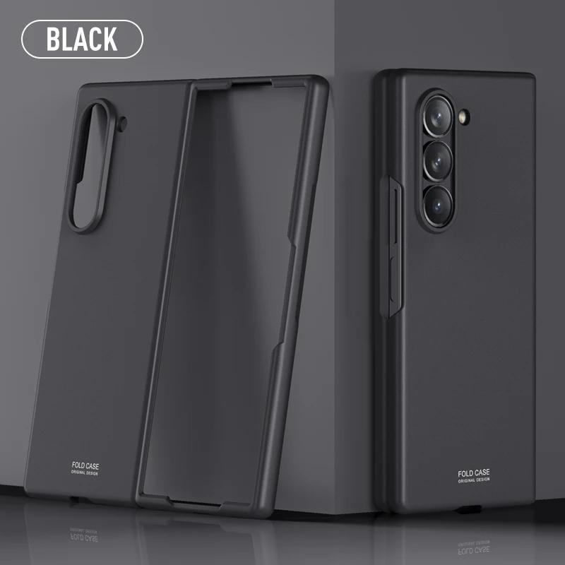 For Samsung Galaxy Z Fold 6  Case Ultra-thin Matte Skin-Friendly Shockproof Protection Folding Hard Back Cover Accessories Funda