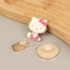 10Pcs/Set Kawaii Hello Kitty Shoe Charm Cute Cartoon Kt Cat Shoes Decoration Diy Detachable Shoes Buckle Shoe Accessories Gifts