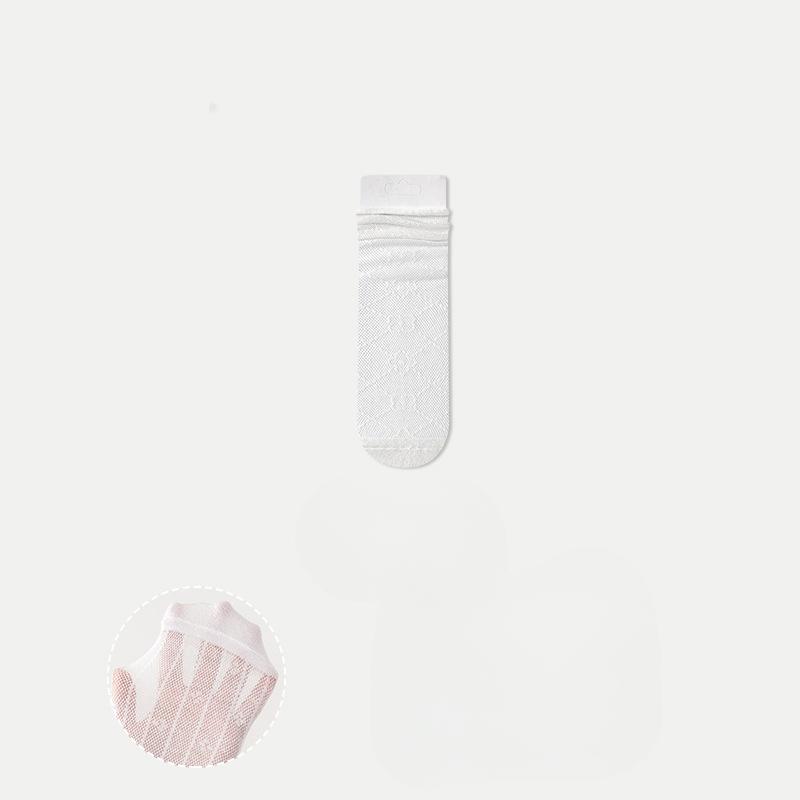 

Белые кружевные носки для женского лета, тонкие носки до середины икры, сочетающиеся с сандалиями и тапочками, махровые носки Мэри Джейн для лета 1 pair