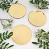 Leere Goldspiegel Acryl Runde Hochzeits-Tischkarten-Kreise für Geschenke/Gepäckanhänger DIY Bastelkunst Malerei Schlüsselanhänger Partydekoration