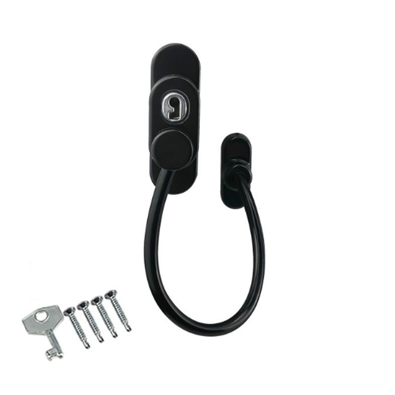 Restrictor Door Window Security Cable Key Lock Child Baby Thickened Safety