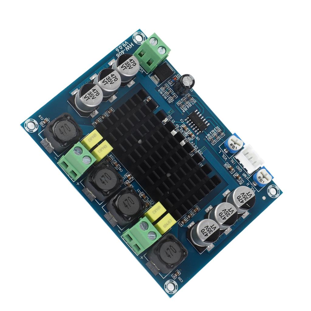 HW-408 TPA3116D2 Vysoce výkonná dvoukanálová DIY digitální deska zesilovače výkonu