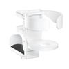 Compactly 2 In 1 Desk Cup Holder Clip Headphone Organizers For Drink Containers And Headphones NonSlip Base Universal Fit