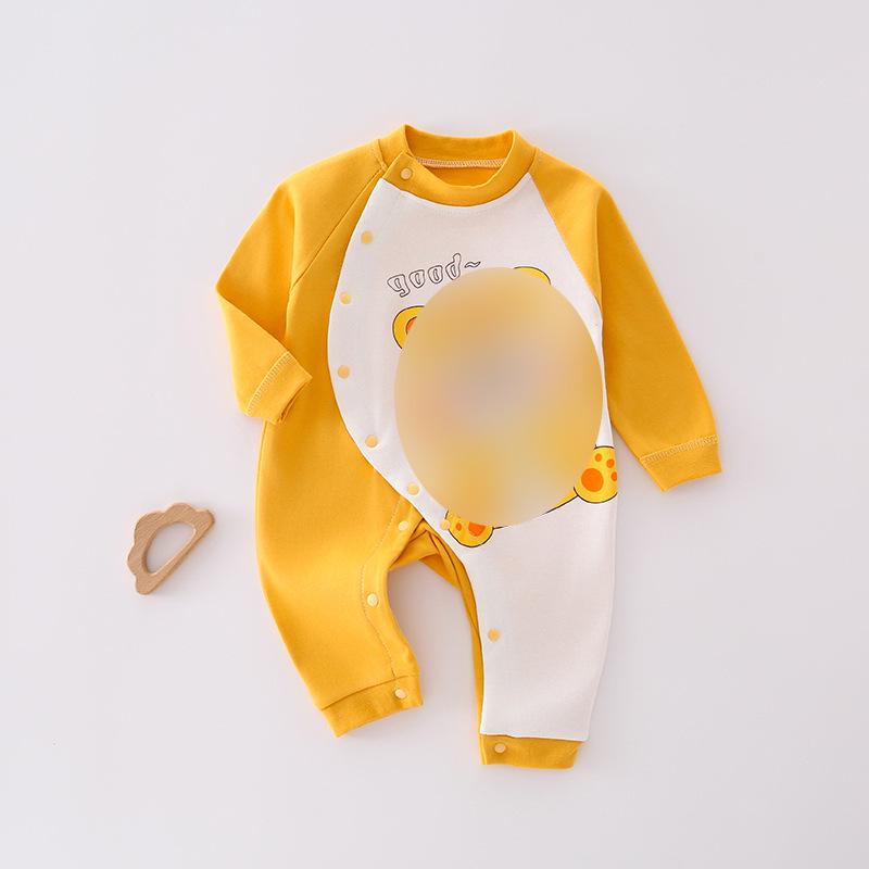 Autumn & Winter Infant & Toddler Long-Sleeve Cotton Romper for Baby Boys & Girls