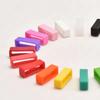 4pcs Silicone Strap Ring 12 14 16 17 18 19 20 22 24 26mm Waterproof Loops Security Holder Watch Accessories Rubber Band Keeper