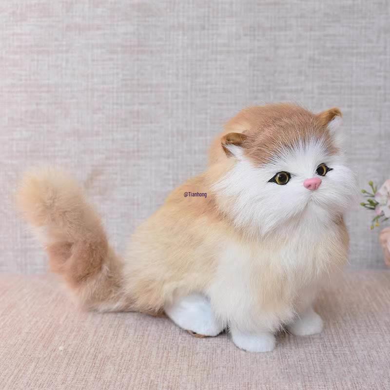 Niedliches Ragdoll Kätzchen Kissen Plüschtier Geschenk für Mädchen