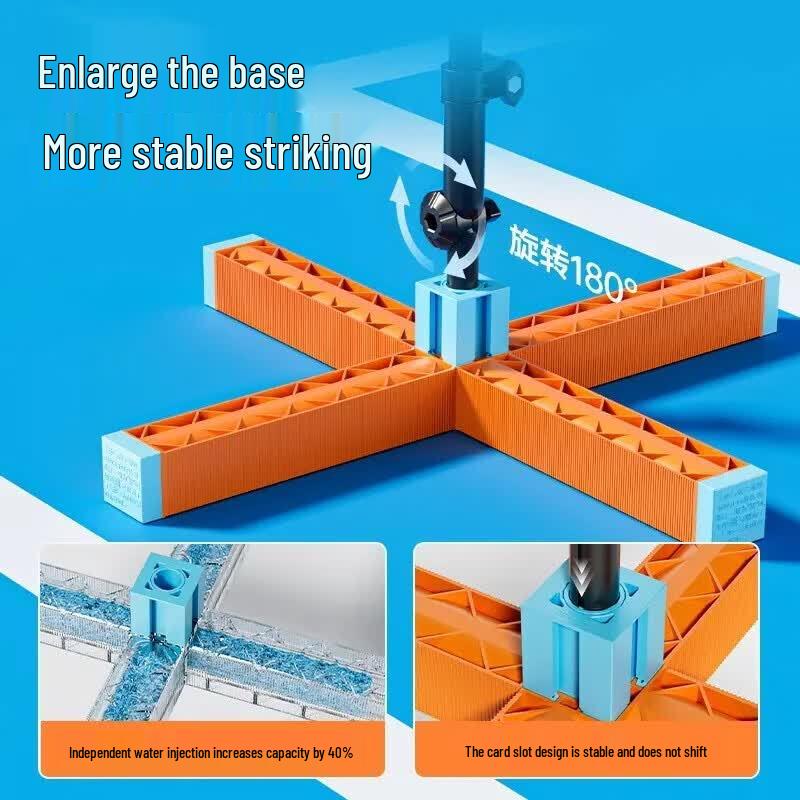JINGGENG Foldable Automatic Rebound Badminton Trainer