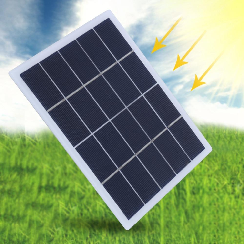 DC Output Solar Panel Mini DIY Solar Panel Durable Portable Solar Panel  Garden Light