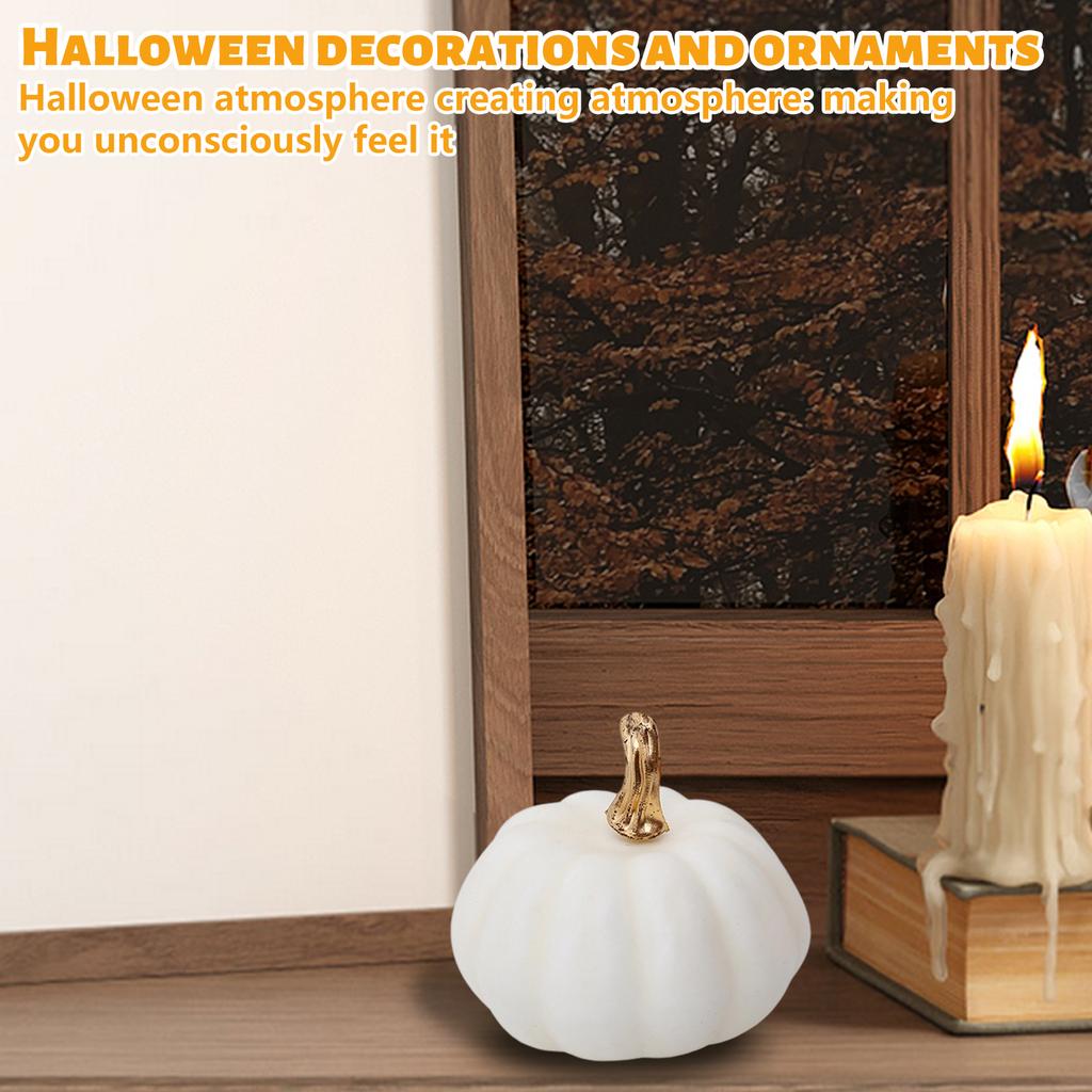 Halloween Whites Imitation Pumpkin Model Foam Pumpkin