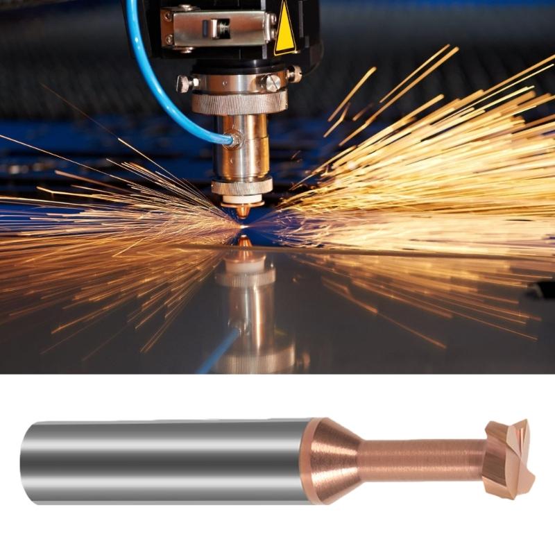 Industrial T Grooves Milling Cutter With Alloy Steel Construction For Superior Chip Removal In Iron Processing