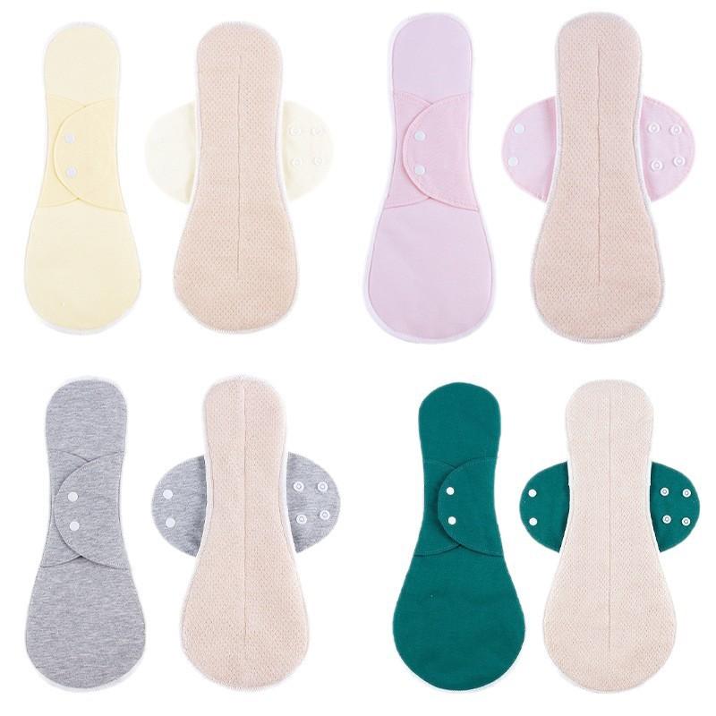 Reusable Washable Cotton Menstrual Pad Postpartum Incontinence Elderly Women Breathable Mesh Surface S M L XL XXL Sizes