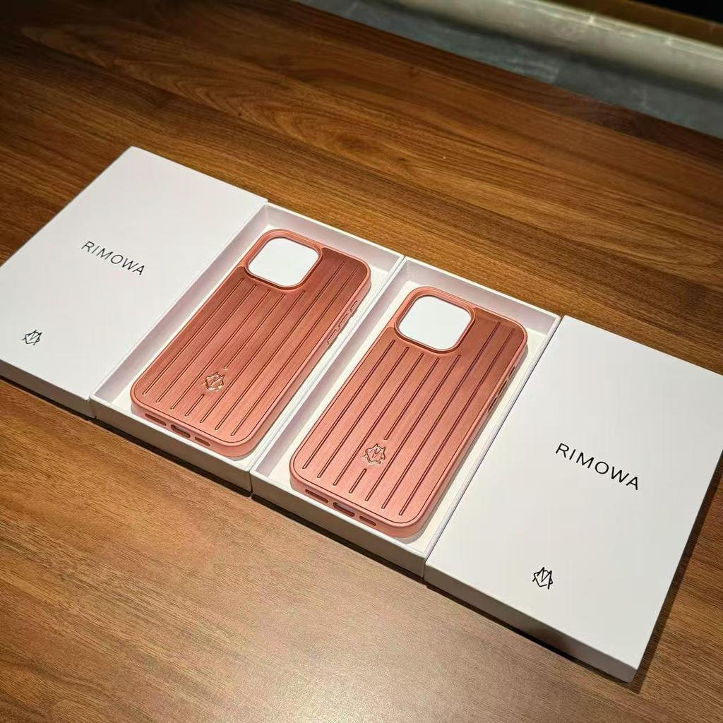 RIMOWA Authentic Suitcase Phone Case for iPhone 17 Pro Max, 18 Pro Max, 15, 14.