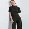 Plitz Mood Essential Pleats Half Neck Top