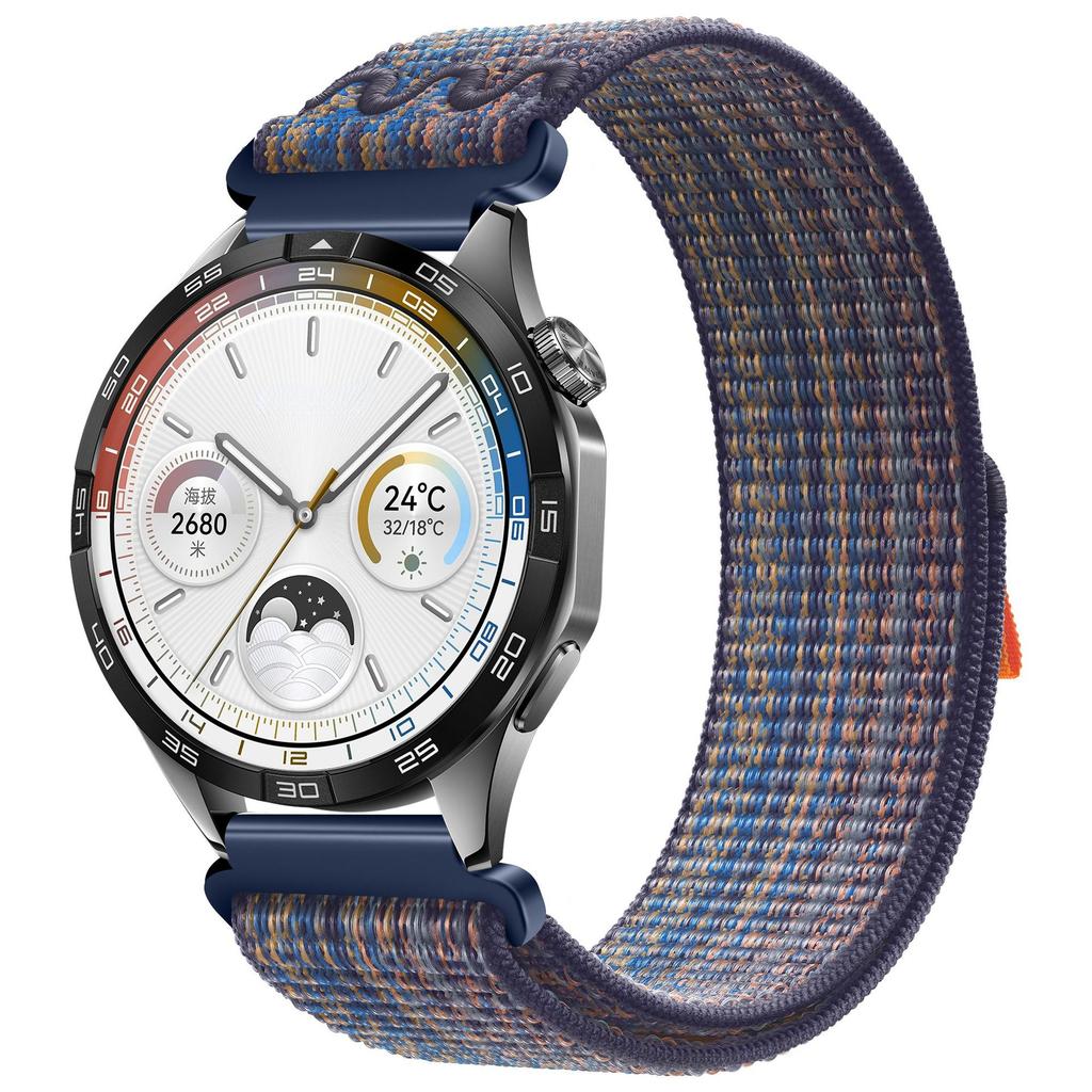 22mm 20mm Nylon Loop Band For Huawei Watch GT5/4/3/2 Pro 46mm Wristband Bracelet Samsung Watch 7 6 5 4 Amazfit GTR/Balance Strap