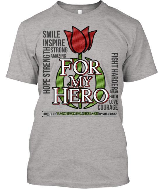 Support Parkinsons Disease Awareness Tee T-Shirt Made in the USA Size S to 5XL Unisex T-Shirt S