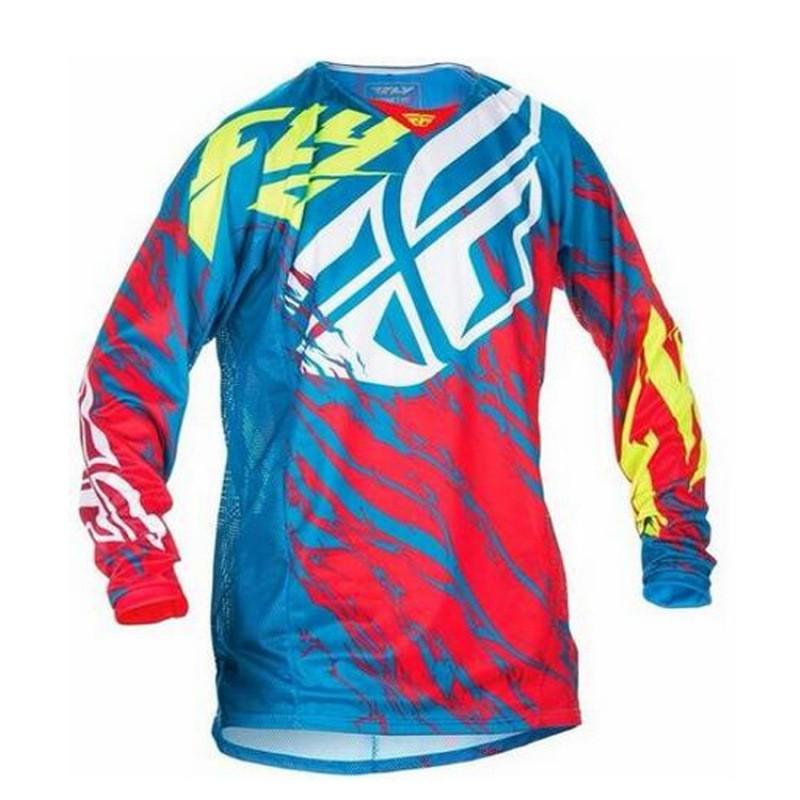 Mens Long Sleeve Mountain Bike Downhill Jersey Breathable Cycling Outdoor Riding