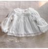 Girls' Princess Style Lolita Puff Sleeve Shirt - Long Sleeve Versatile Babydoll Top