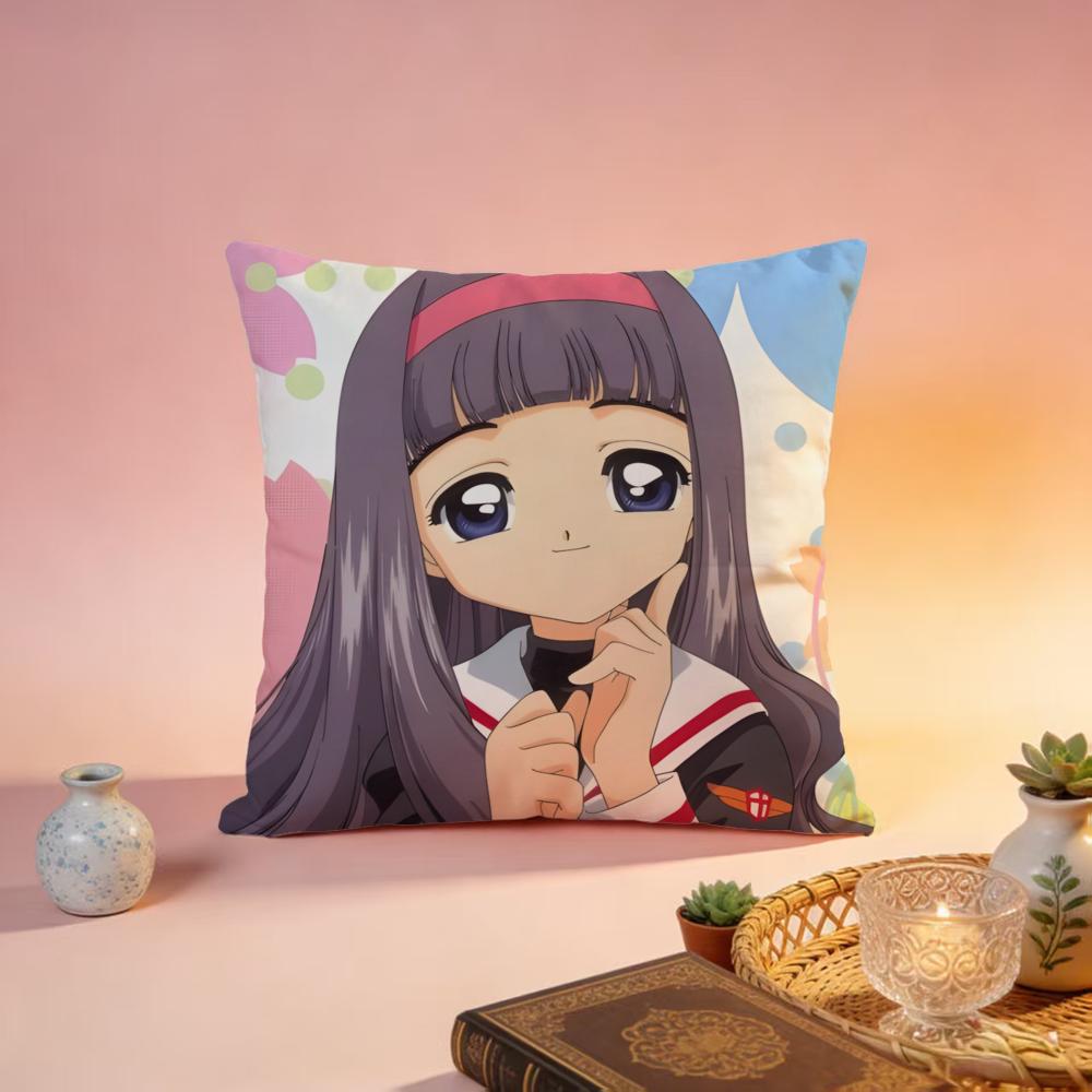 Trending CCardcaptor Sakuraed Cushion Cover Premium SkinFriendly Pillow Case MultiPurpose for Home Office Travel
