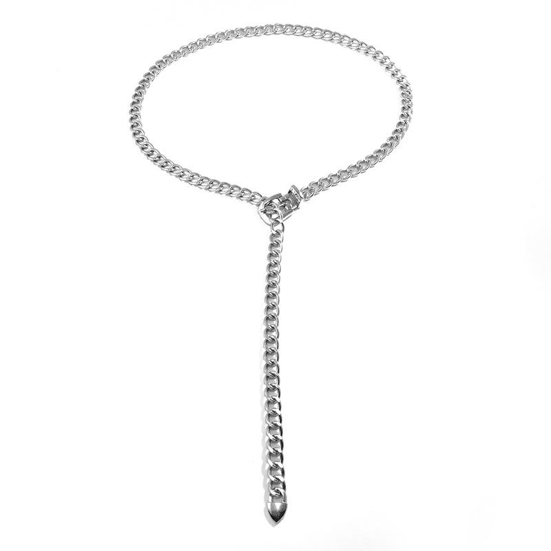 Women Metal Waist Chain Belts Fashion Luxury Adjustable Belly Body Chain Jewelry Accessories For Party