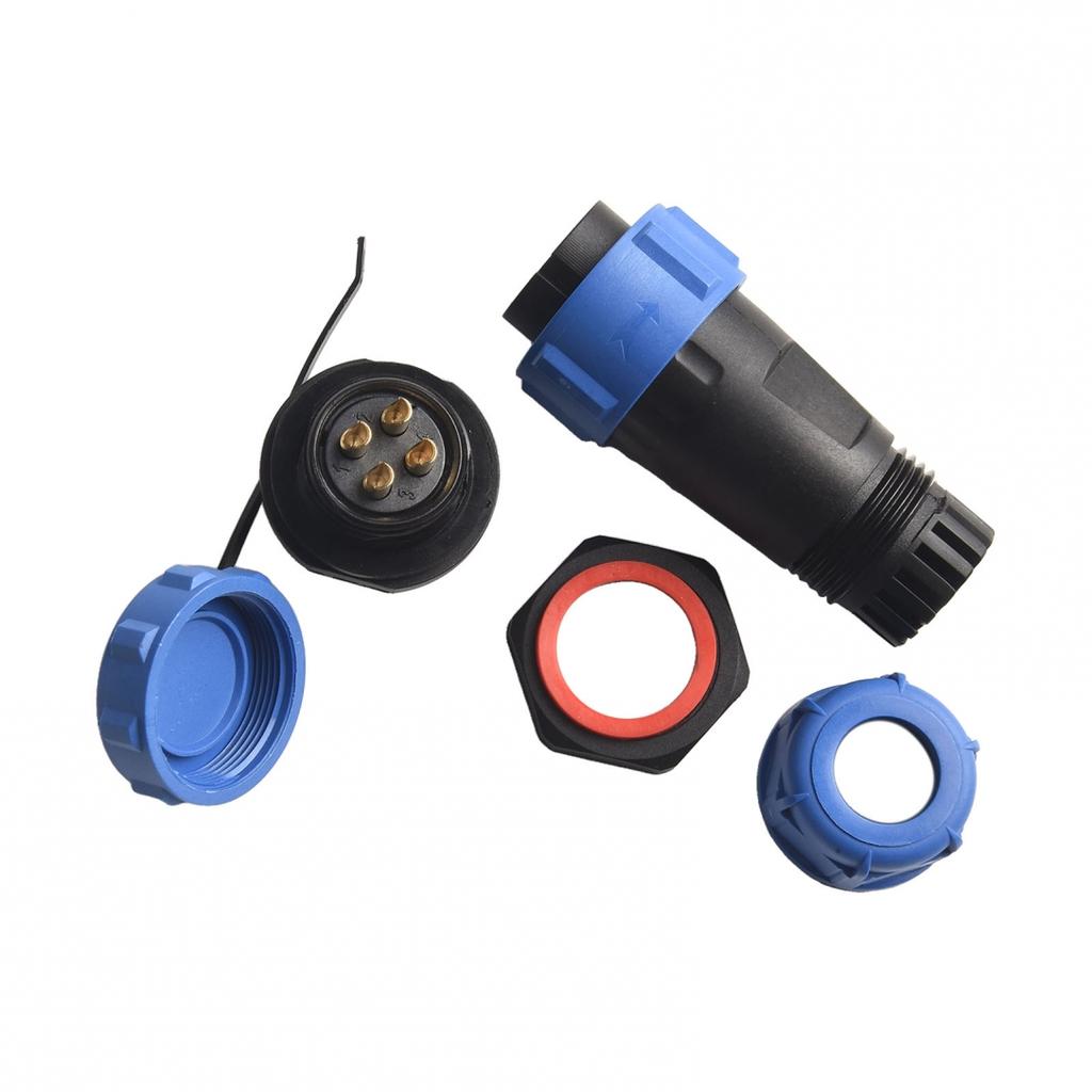 SP21 4-poliger wasserdichter Luftfahrtkabelsteckverbinder Stromsteckverbinder-Steckerbuchse IP67