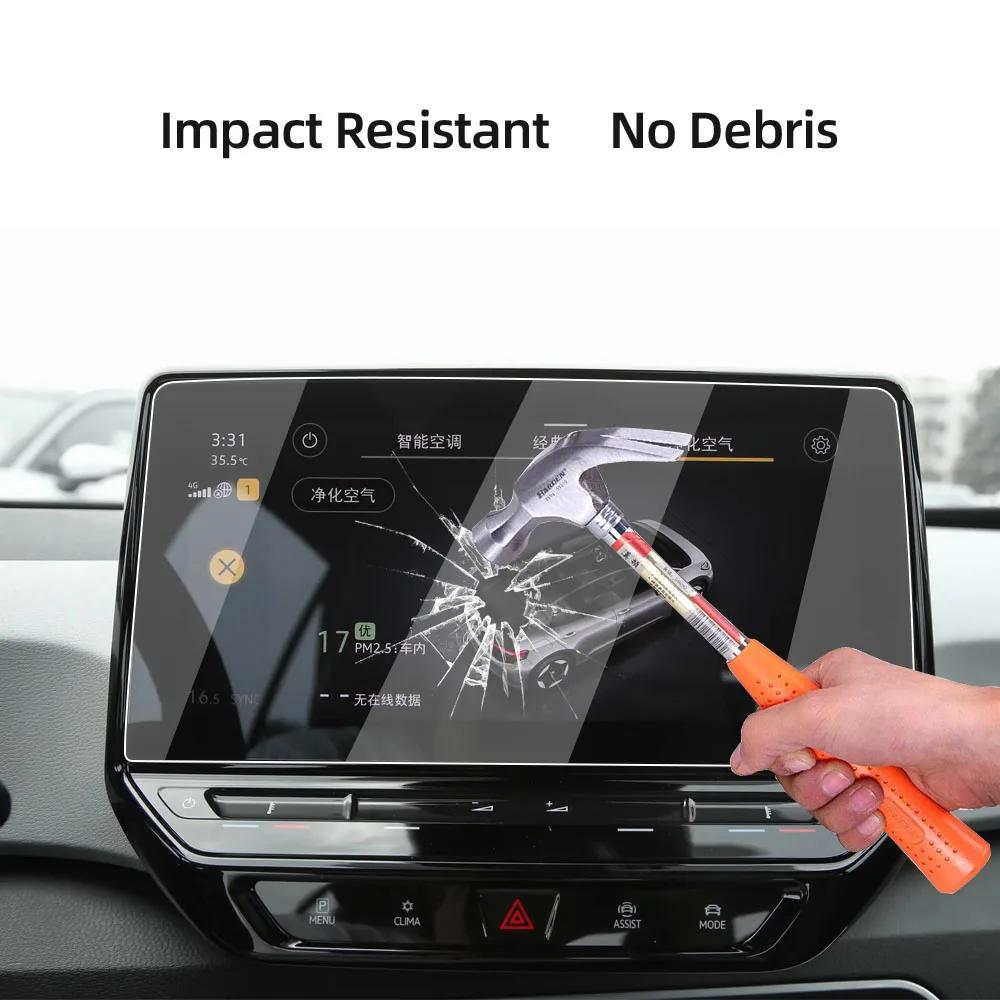 For Volkswagen VW ID3 ID.3 2020-2025 ID.4 ID4 2025-2025 Navigation Screen Film GPS Tempered Glasses Membrane Inner Accessories