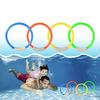 1Pcs Summer Underwater Diving Rings Swimming Pool Kids Dive Ring Water Play Toy