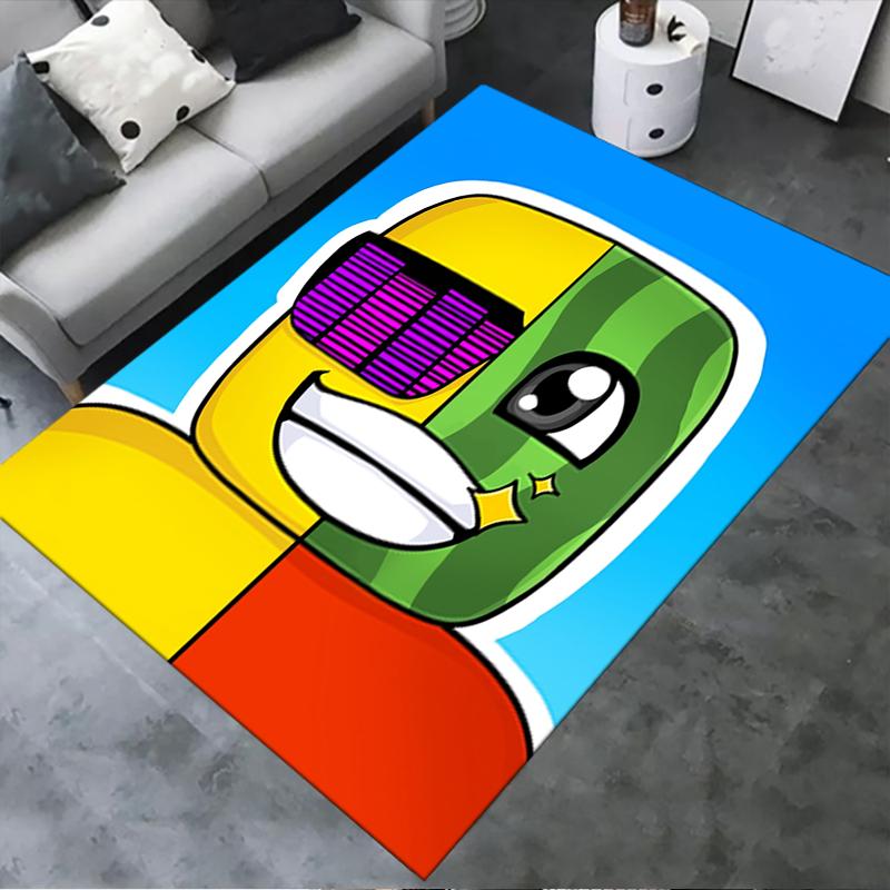 2025 New Sunny & Melon Carpet Rug for Living Room Bedroom Home Sofa Decoration,Kids Play Non-slip Floor Mat185