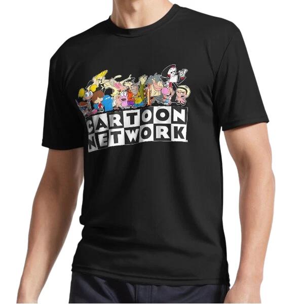 New Cartoon Network Classic Character Active Logo T-Shirt Funny Size S to 5XL M