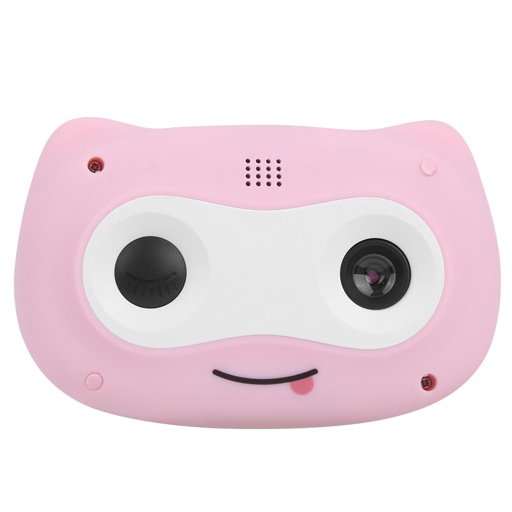 X11 Children Camera High Definition Digital ABS Baby Toy Mini SLR  Photos Videos GamesPink