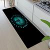 Entrance Front Doormat Symbol Valknut Nordic Valhalla Non-slip Kitchen Living Room Rug Balcony Bathroom Foot Floor Mat Carpet