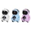 Interactive Voice Activated Intelligent Robot Educational Toy For Kids In Blue Pink White Color Lightweight Durability