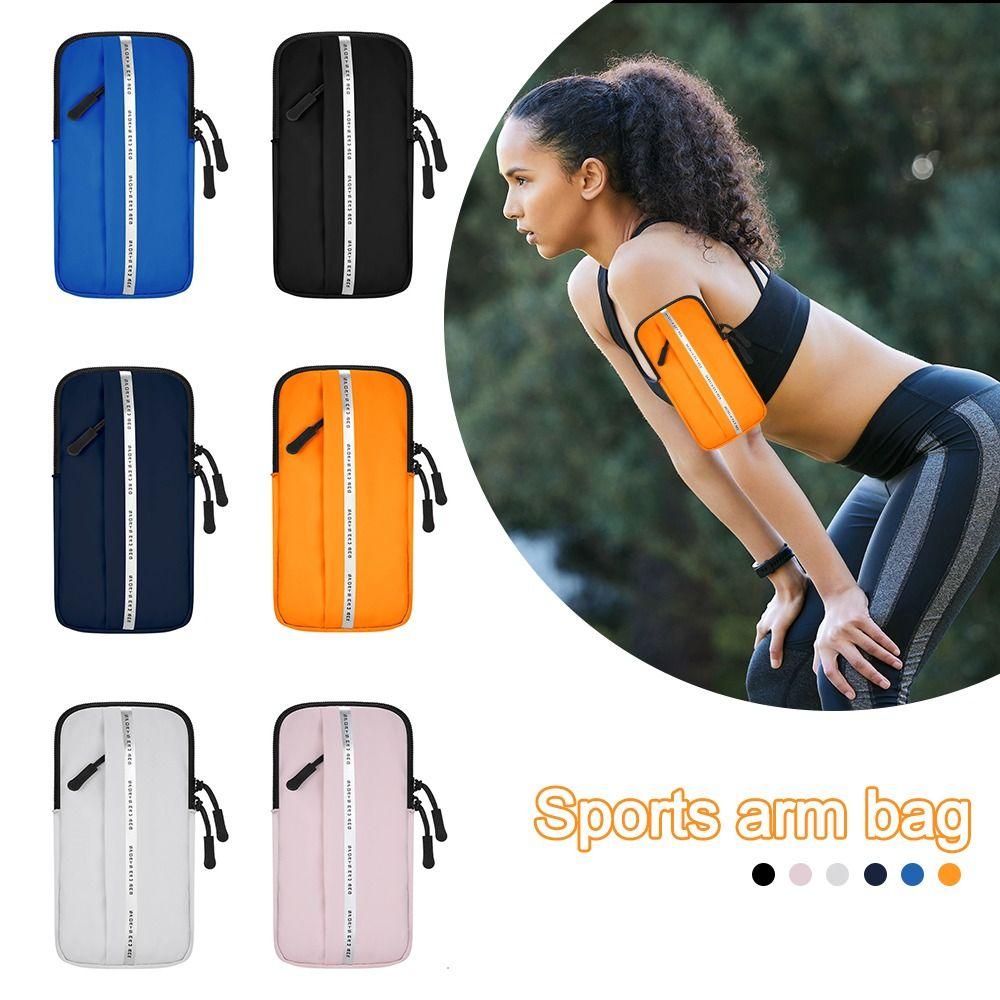 Waterproof Cell Phone Arm Bag Large Capacity Jogging Bags  for Exercise Workout