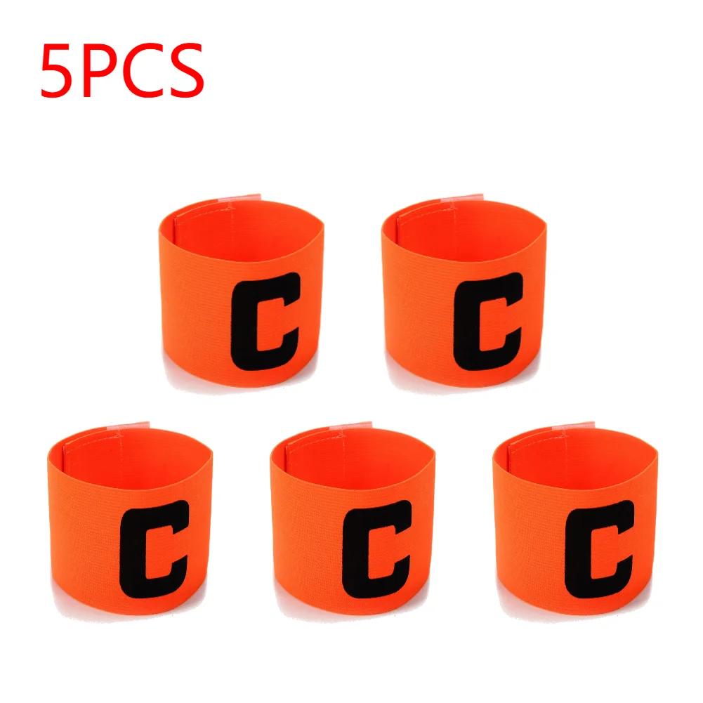Football Armband Captain Soccer Bracelet Non-slip Soccer Ball Leader Soccer Armband Adjustable Bright Color Football Accessories