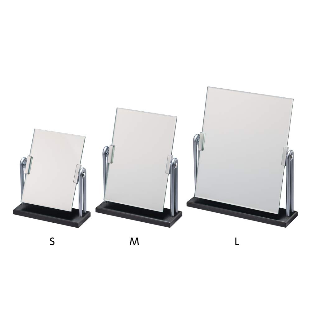 HORIUCHI MIRROR [Tabletop mirror for easy makeup application] Adjustable angle, Made in Japan, M size
