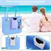 Silikon-Handyhalter für Strandtasche, Handyhüllen-Befestigung Ähnliches Strand-Tragetaschen-Zubehör für Strandtasche